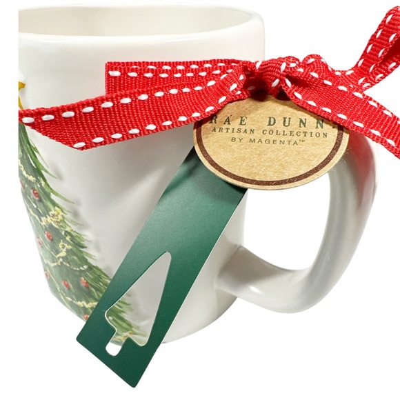 NEW Rae Dunn DECK THE HALLS Christmas Mug - Picture 3 of 4